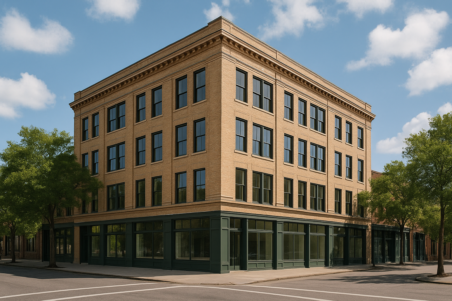 Generated building image